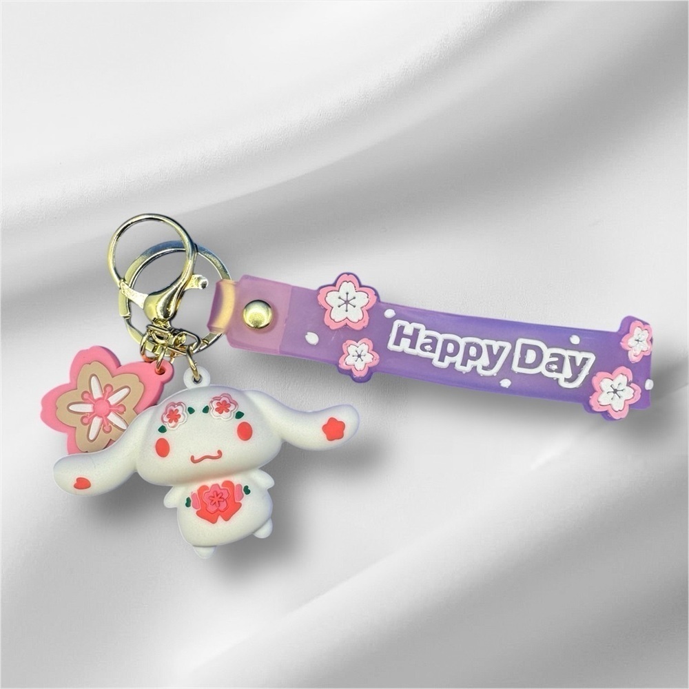 Cinnamoroll Keychain- Happy Day